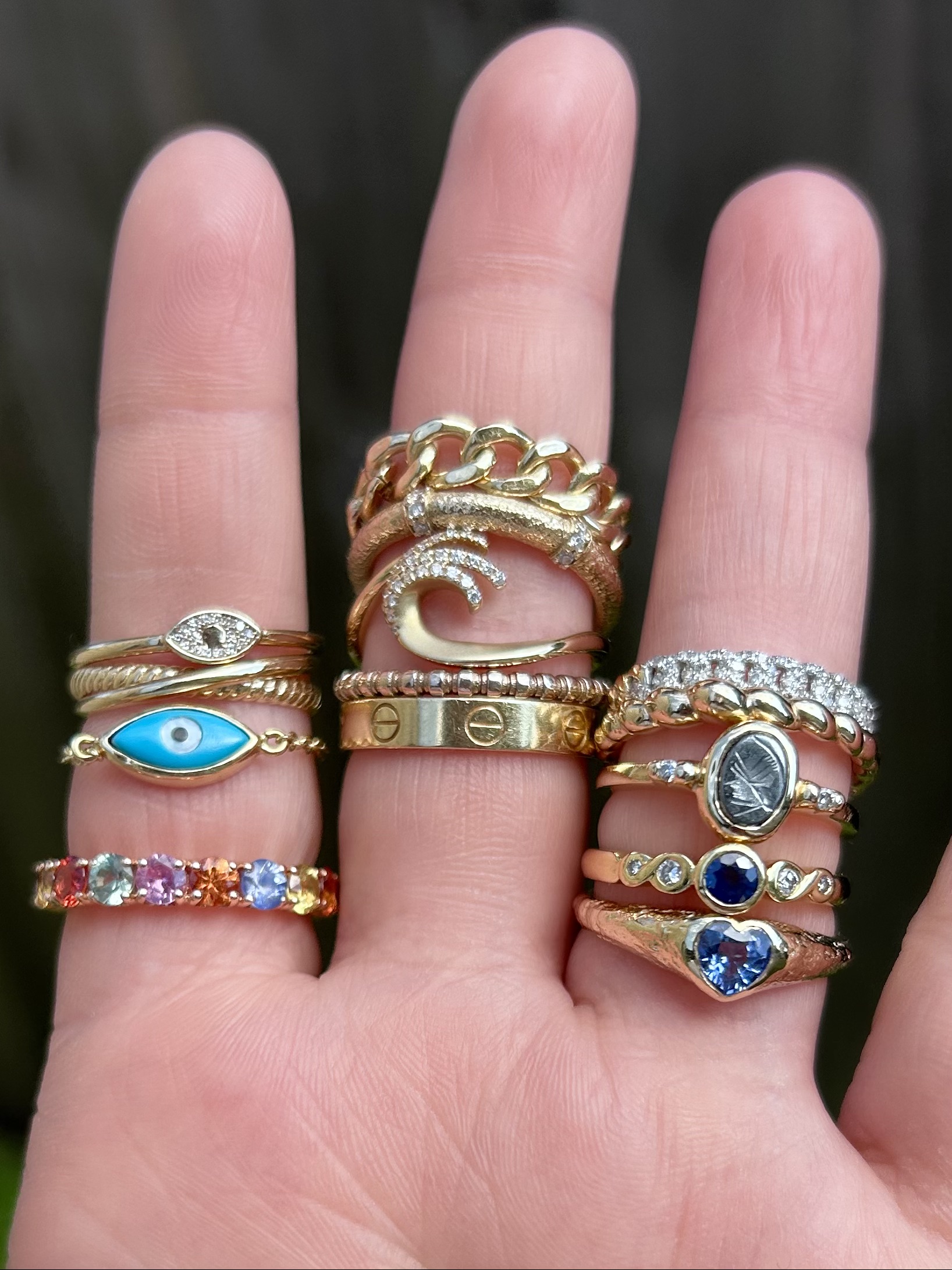 stacked rings